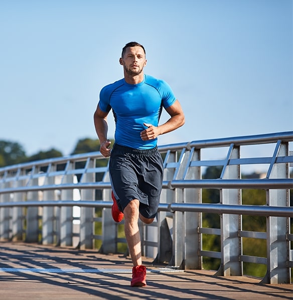 Man running